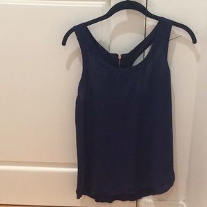 Navy blue tank top
